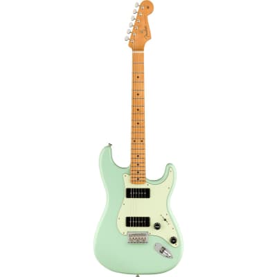 Fender Noventa Stratocaster Electric Guitar, Maple Fingerboard, Surf Green image 1