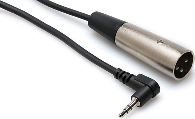 5' Microphone Cable (3.5 mm TRS - XLR3M) image 1
