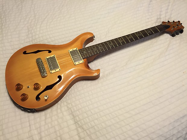 Paul Reed Smith Hollowbody Spruce W Piezo 2008 Vintage Natural