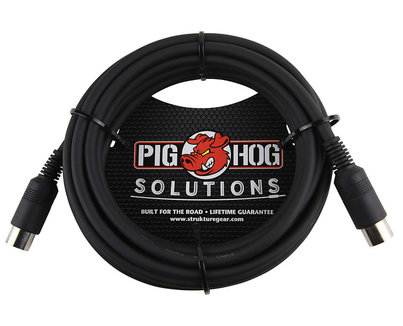 Pig Hog PMID06 6' 5-Pin MIDI Control Cable image 1