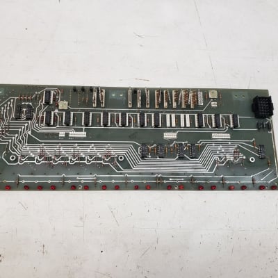 Moog Polymoog Synthesizer 203a Left Hand Control Board 10 – Parts or Repair