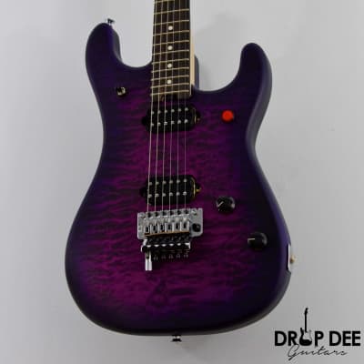 EVH 5150 Series Deluxe QM Electric Guitar - Purple Daze image 4