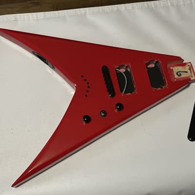 2019 Jackson JS32T King V Red Hardtail Semi Loaded Guitar Body