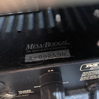 1993 Mesa Boogie Dual Rectifier Rev. F image 3