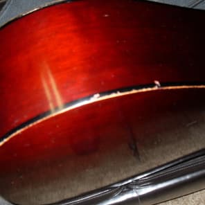 Guild RARE A-7 A7 Mahogany Madiera  Acoustic Dreadnought Guitar 1970's Vintage Beauty w Case! image 10