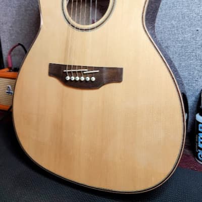 Takamine GY93E G90 Series New Yorker Parlor Acoustic/Electric Guitar Natural Gloss image 6