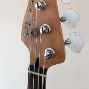 Fender MIM Jazz Bass 2002/2003 Lefty Blonde /  Mexican Left Handed Electric Guitar Mexico image 9