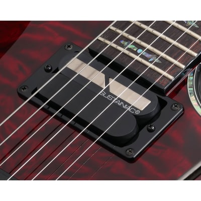 Schecter C-1 Hellraiser FR S Electric Guitar - Black Cherry - B-Stock image 4