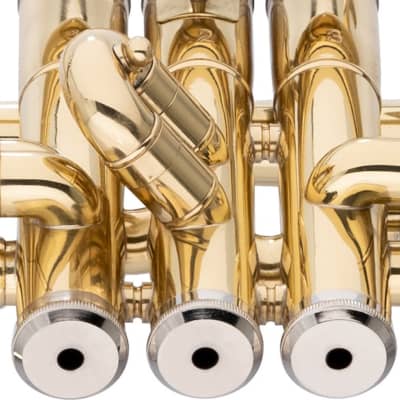 Bb Trumpet, ML-bore, Brass body material image 4
