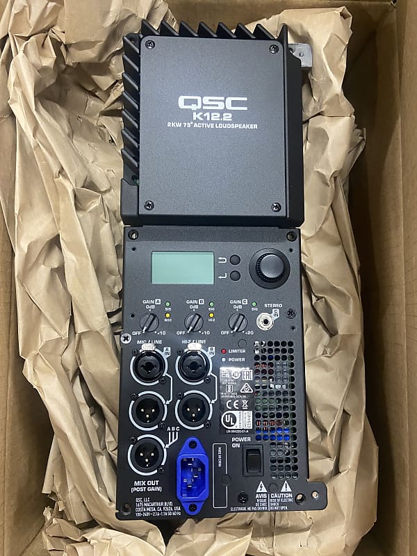 QSC K12.2 Amp Module Brand New 2022 Reverb