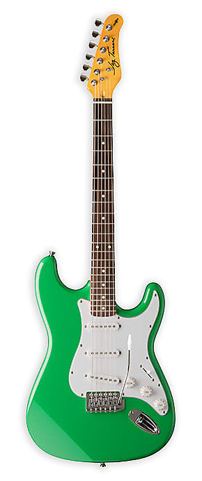 Jay Turser JT-300-SFG 300 Series Double Cutaway Maple Neck 6-String Electric Guitar - Sea Foam Green image 1