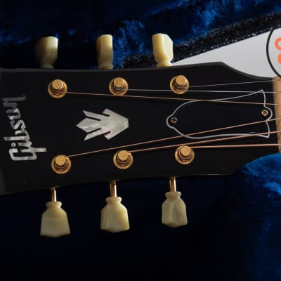 2014 Gibson Custom Shop Hummingbird Ebony Black image 3