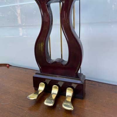 Grand Piano mahogany pedal curved design image 2