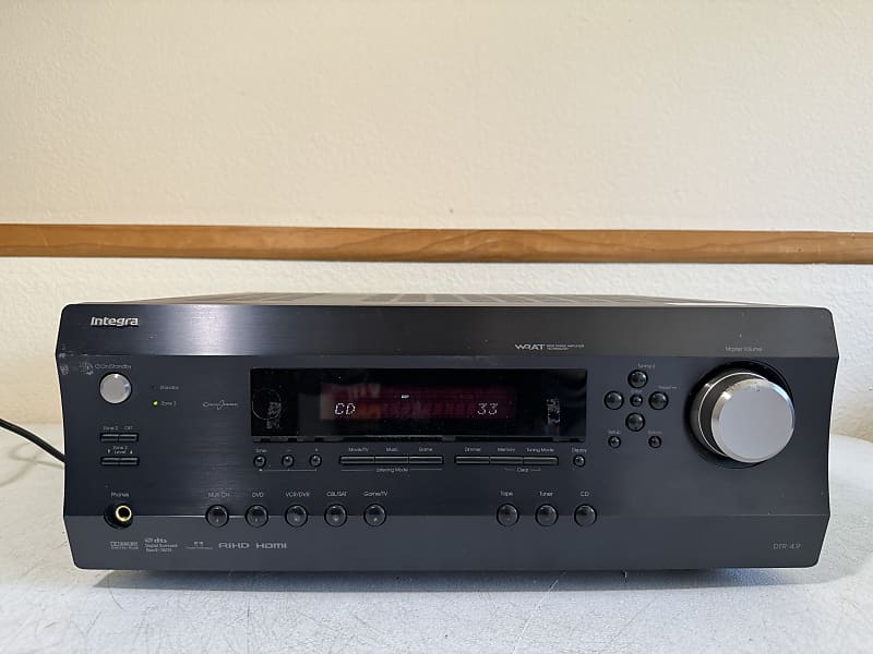 Integra DTR-4.9 Receiver HiFi Stereo 5.1 Channel Home Theater Audiophile HDMI  			