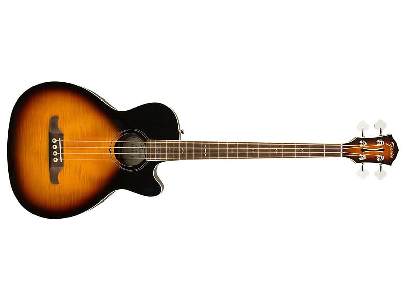 Fender FA-450CE Acoustic-Electric Bass Guitar (3-Color Sunburst)(New)