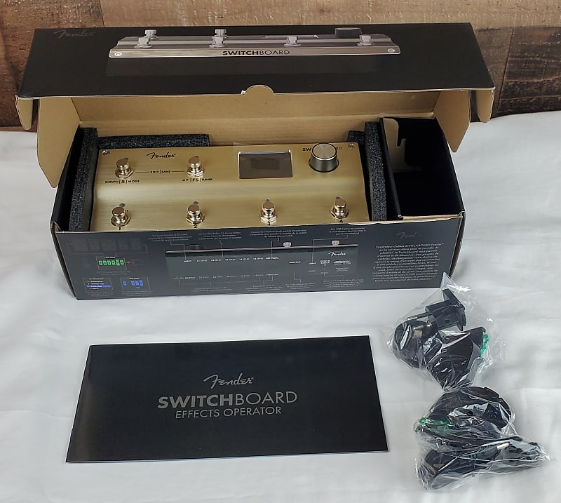 Fender Switchboard Effects Operator Loop Switcher Pedal | Reverb