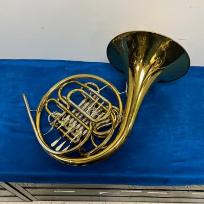 Vintage Conn 6D Double French Horn with Original Case and Mouthpiece Just Serviced image 10
