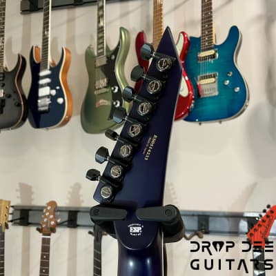 ESP E-II M-II 7 HT 7-String Electric Guitar w/ Case-Purple Natural Fade image 15