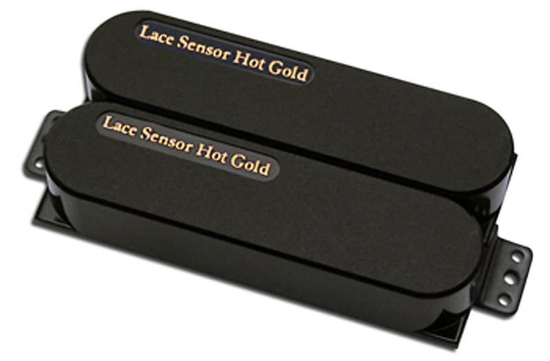 Lace Sensor Hot Gold Dually Neck pickup - black image 1