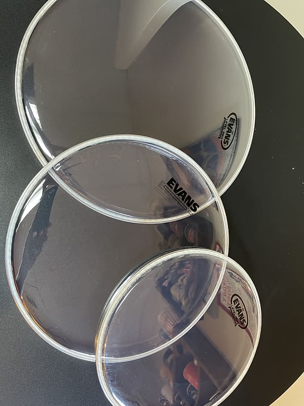 Evans G2 Drum Heads 2022 Clear Reverb