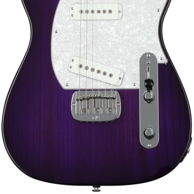 G&L Fullerton Deluxe ASAT Special Electric Guitar - Purpleburst for sale