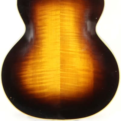 1943 Epiphone Broadway Sunburst Archtop Acoustic Guitar w/ OHSC Stunning! image 8