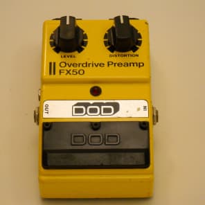 DOD FX50 1982 Yellow | Reverb
