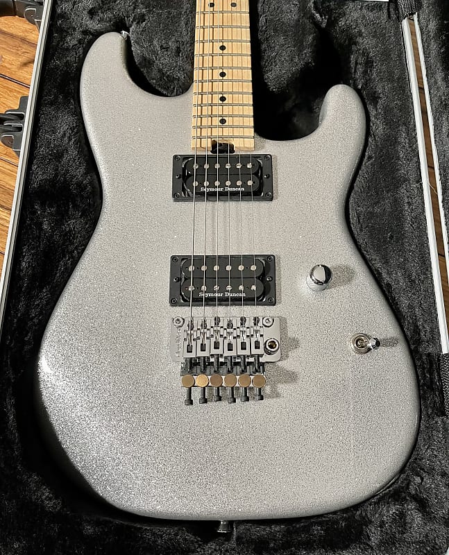 Charvel Masterbuilt Red Dave 2021 Silver Sparkle | Reverb