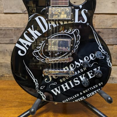 Peavey Jack Daniels Old No.7 Electric Guitar - Black w/ Bag & Box/Papers image 3