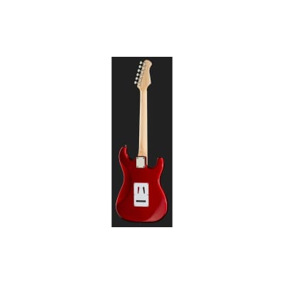 Harley Benton ST-20MN LH CA Candy Apple Red Lefty image 3
