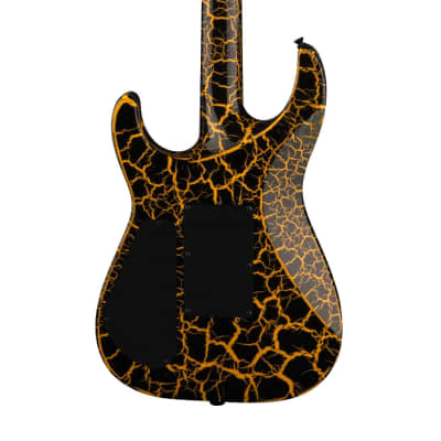 Jackson X Soloist SL3X DX Electric Guitar, Yellow Crackle image 4