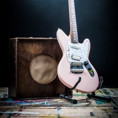 Cij 2002 Fender Jagstang Guitar Shell Pink Designed By Kurt Cobain Jag-Stang image 1