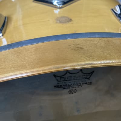 Camco, Ludwig 3 Ply 1970s Maple 26" Bass Drum image 5
