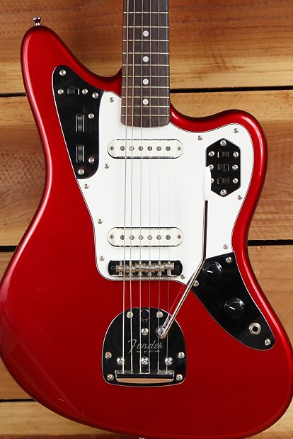 FENDER 1993-94 JAGUAR SPECIAL Crafted in Japan CIJ Candy Apple Red CAR 90s  3836