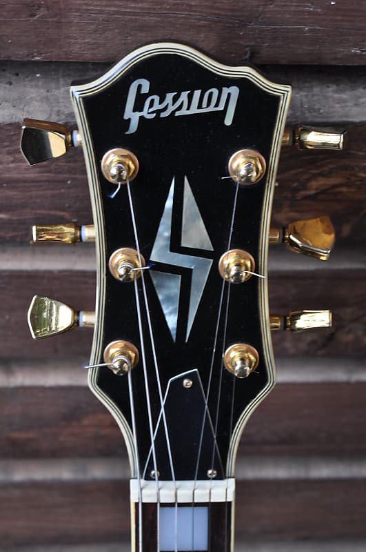 Very rare Tokai Gession Les Paul Custom 70s Black Made In Japan