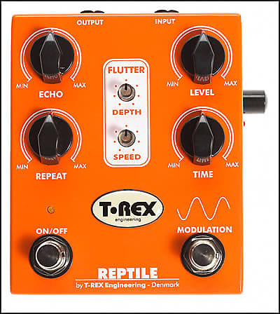 T-Rex REPTILE 2 ディレイエフェクター T-Rex Reptile 2 Digital Delay Pedal | Reverb