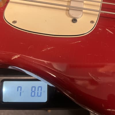 Fender Musicmaster Bass • 1973 • Dakota Red • Very Good Cond image 22