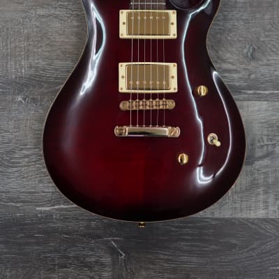 AIO Wolf W400 Electric Guitar - Red Burst 001 image 2
