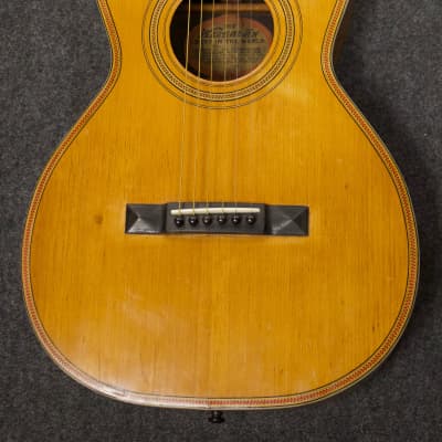 Washburn vintage Model 227 c. 1912 Parlor Guitar image 10