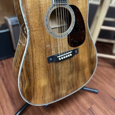 Martin Custom Shop  D-42k Highly Flamed Koa Dreadnought Acoustic Guitar 2019 w/OHSC for sale