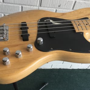 Warmoth  J Bass Guitar With 1997 Carvin Active Pickup System & Levy's Gigbag image 12