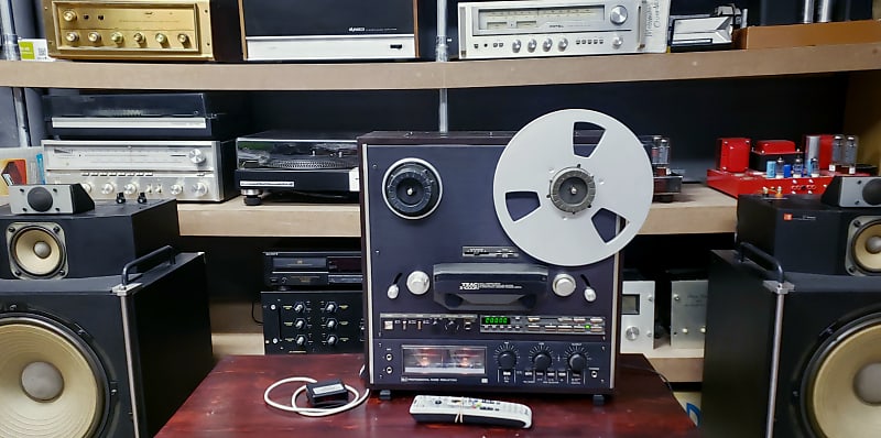 TEAC X-1000R 1/4" 2-Track Reel to Reel Tape Recorder image 1