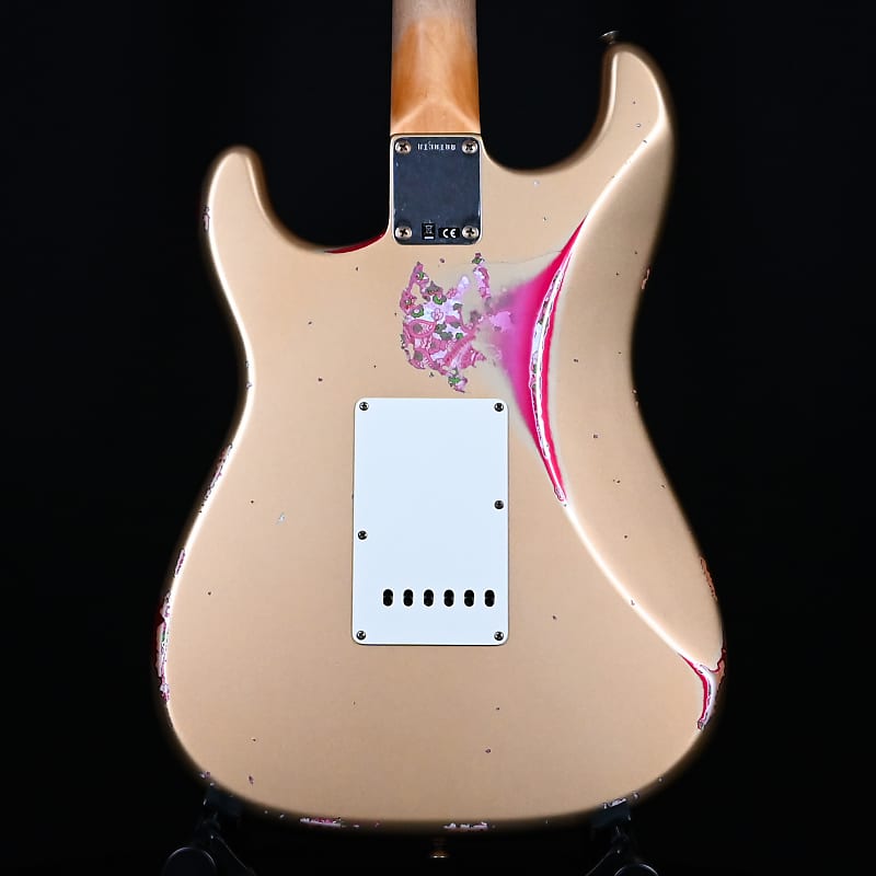 Fender Custom Shop 1962 Stratocaster Heavy Relic Aztec Gold/ | Reverb