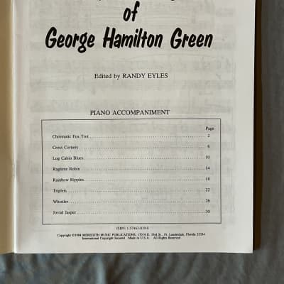 Xylophone Rags - with Piano Accompaniment - George Hamilton | Reverb