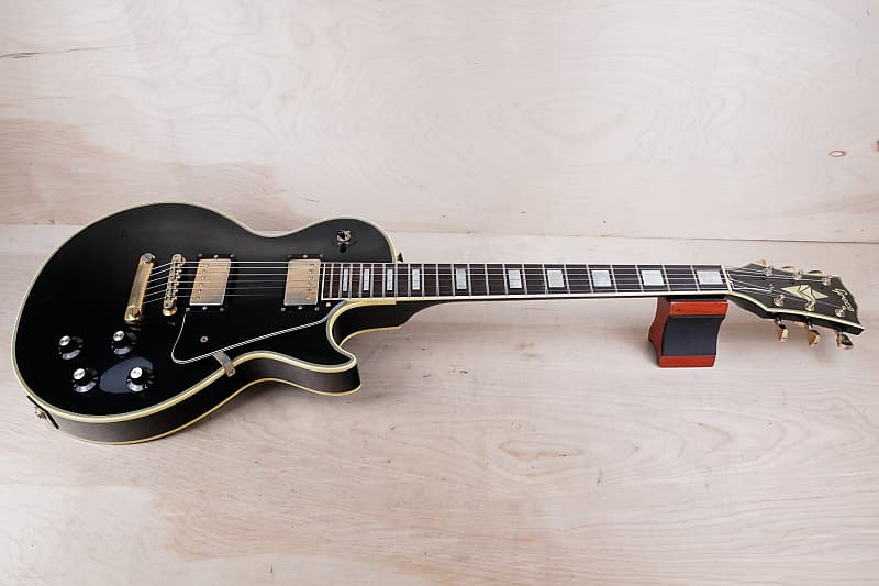 Greco EG68-50 Mint Collection 'Open O' 1984 Black | Reverb