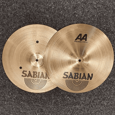 Sabian 14" AA Flat Hi Hat Cymbals (Pair) 2002 - 2009