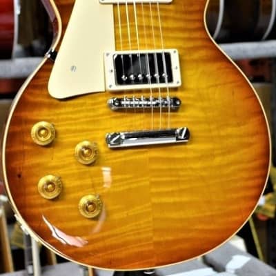 Left Handed 2018 Gibson Historic 1959/R9 Les Paul, New with COA/OHSC, Magnificent Top! image 13