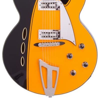Backlund Rockerbox II Semi-Hollow Maple Body Mahogany Neck Soft C Shape 6-String Electric Guitar image 8