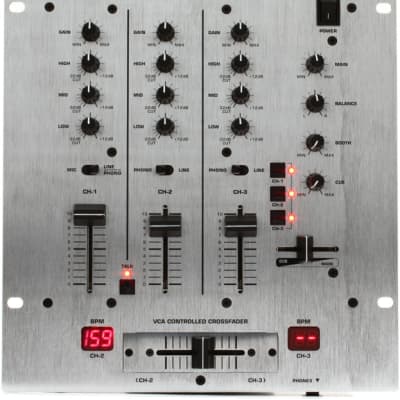 Behringer Pro Mixer DX626 3-channel DJ Mixer image 1
