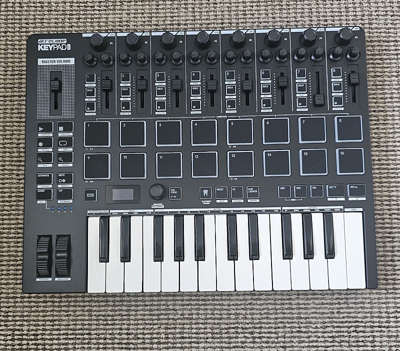 Reloop Keypad Pro 25-Key MIDI Controller 2025 - Present - Black image 1